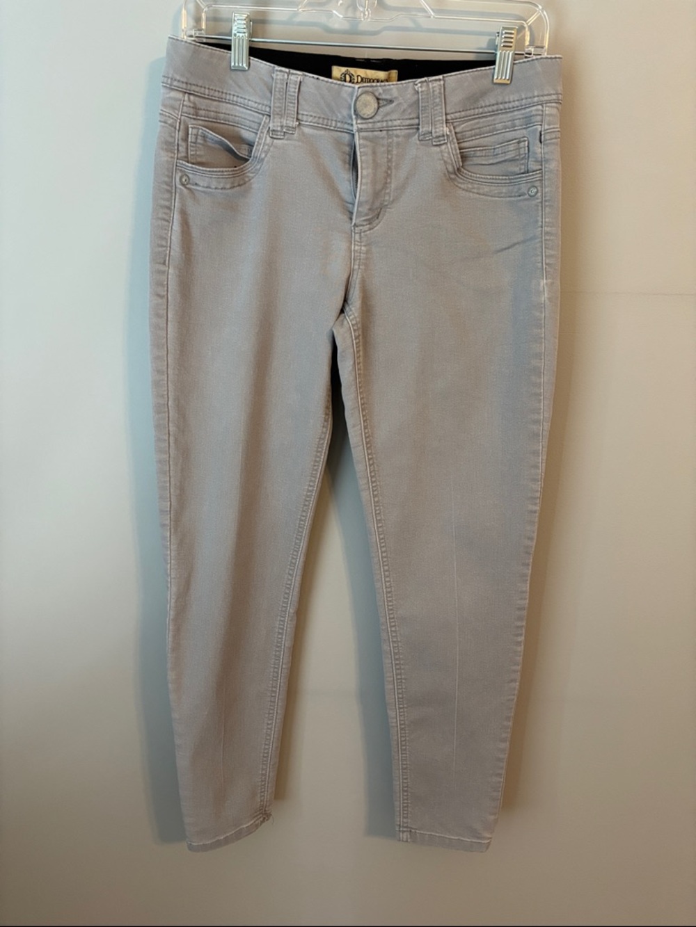 Democracy Light Gray Skinny Jeans